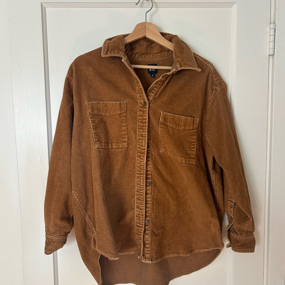 GAP Brown Button Down